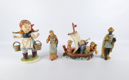 Lot of Hummel and Hummel Style Figurines