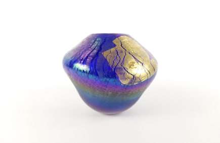 Robert Eickholt Art Glass Vase