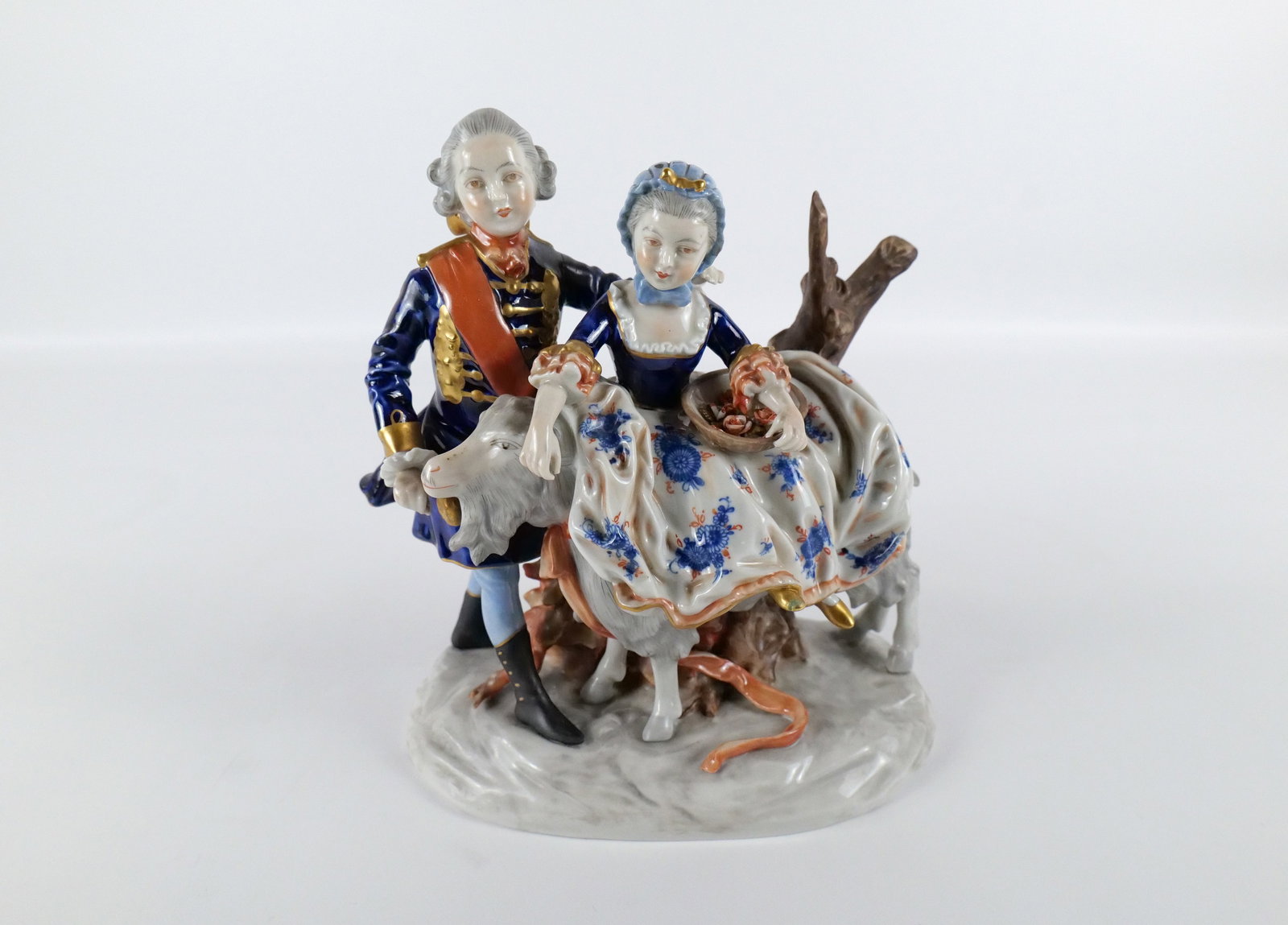 19th Century Dresden Unter Weiss Bach Figural Grouping (1 of 9)
