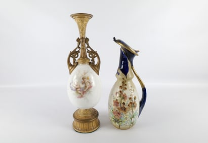 Lot of 2 19th Century Porcelain Pieces