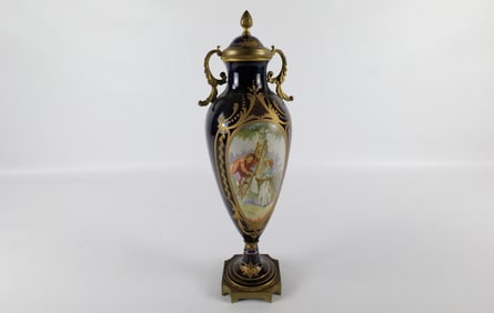 Antique Double Handled Urn