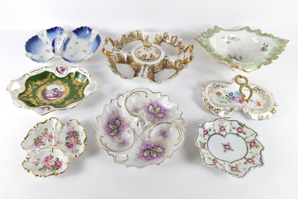 Group Lot of Porcelain Serving Pieces