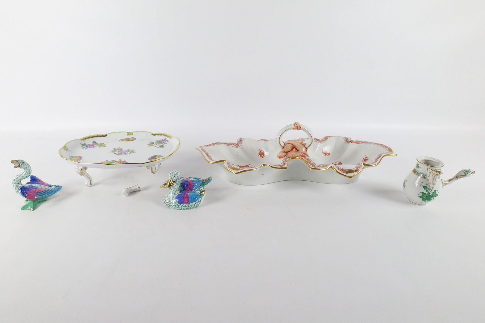 Lot of AS-IS Herend Porcelain Pieces (1 of 17)