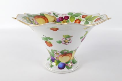 Charles Ahrenfeldt & Sons Porcelain Fruit Bowl