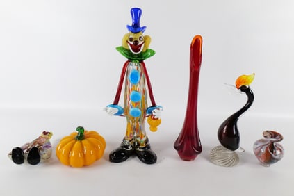 Lot of Art Glass Decorations