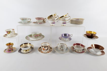 Lot of Cups and Saucers