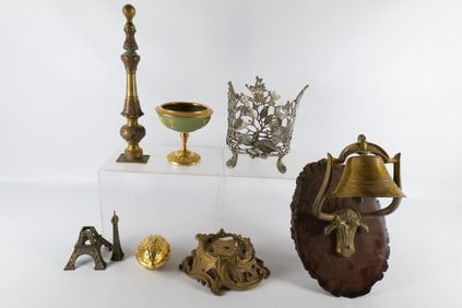 Lot of Brass and Metal Items