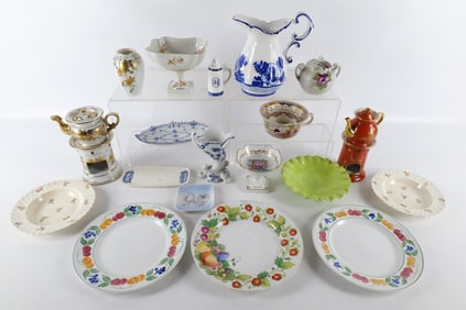 Group Lot of Porcelain and Pottery