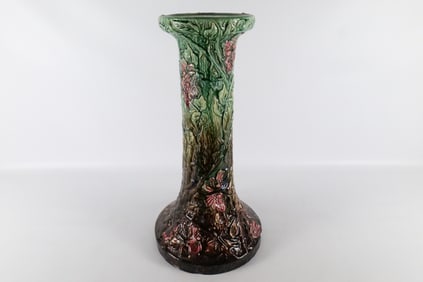 Antique Art Pottery Plant Stand