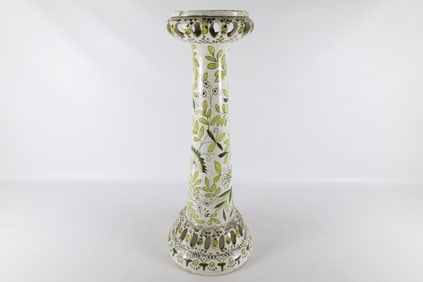 Vintage Art Pottery Italian Style Plant Stand