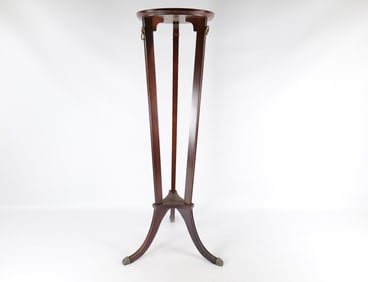 The Bombay Company Mahogany Wood Plant Stand