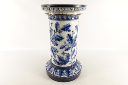 Antique Art Pottery Pedestal