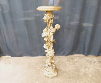 French Style Wooden Carved Plant Stand