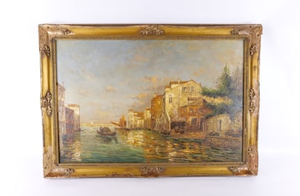 Oil on Canvas - Venetian Scene