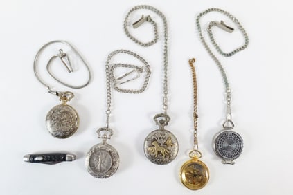 Group of Modern Pocket Watches