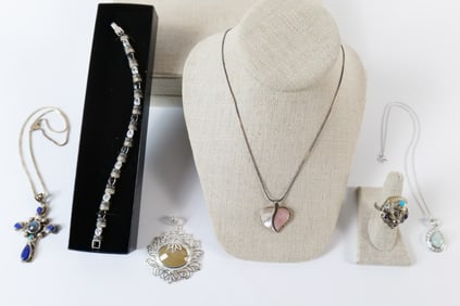 Sterling and Gemstone Jewelry
