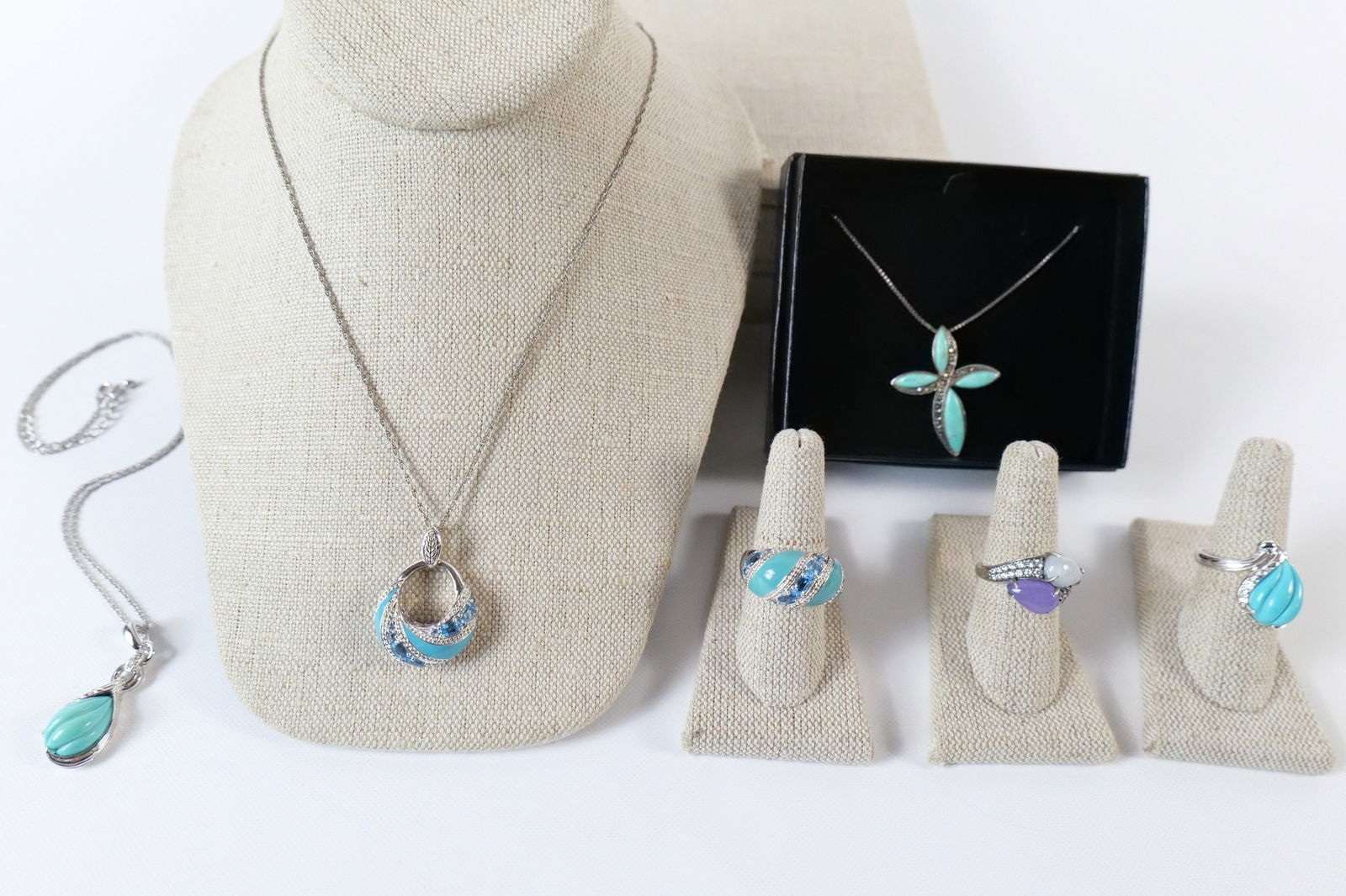 Mixed Sterling Jewelry- Turquoise  (1 of 16)