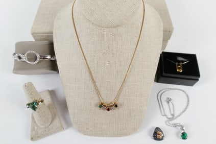 Mixed Gold and Silver Tone Jewelry