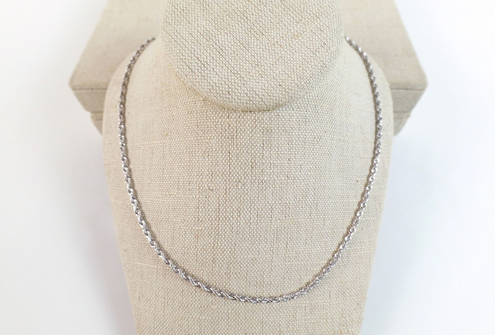 14K White Gold Rope Chain (1 of 4)