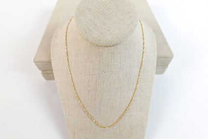 18K Rope Chain
