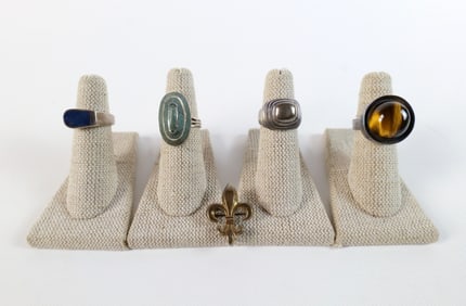 4 Sterling Rings and More