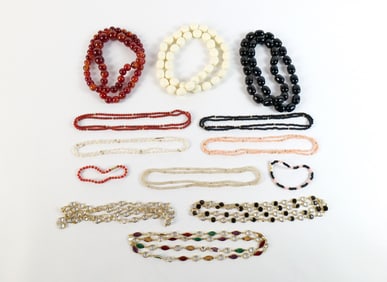 Group of Mixed Necklaces-Costume and More