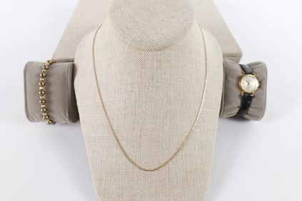 Group of 14K, Sterling, and Gold Filled Jewelry