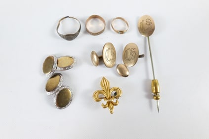 19th Century Gold, Gold Filled Items and More