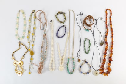 Group of Semi Precious Gemstone Jewelry