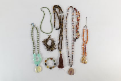 Group of Semi Precious Gemstone Jewelry