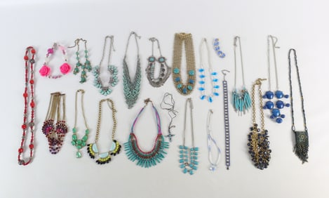 Mix of Modern Statement and Bohemian Necklaces