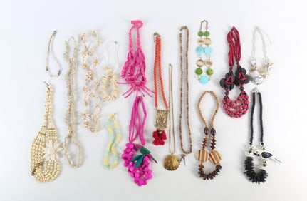Vintage and Modern Summer Vacation Necklaces