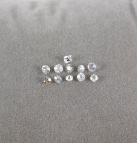 11, 1mm -2mm Mele Natural Diamonds