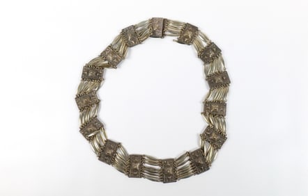 Vintage Mexican Sterling Belt