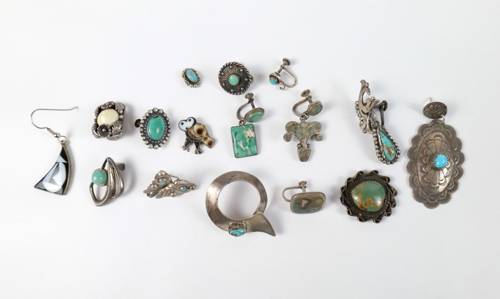 Group of Vintage Single Earrings (1 of 7)