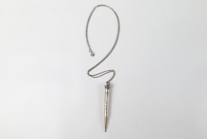 Vintage Wahl Eversharp Sterling Pencil Necklace