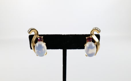 Pair of Vintage Trifari Earrings