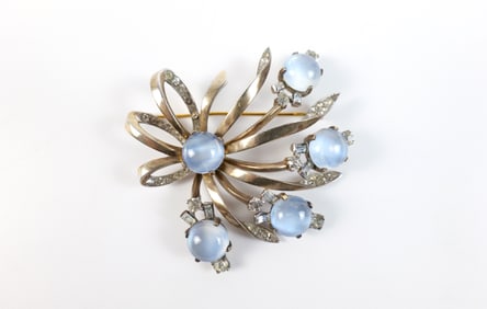 Vintage 1940s Sterling Mazer Brooch