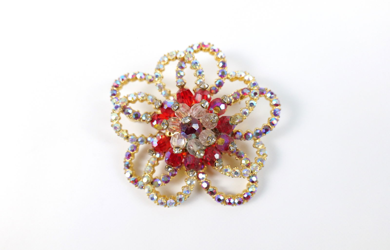 1960s Schiaparelli Flower Brooch (1 of 8)