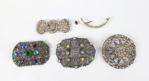 Group of Mixed Vintage Brooches