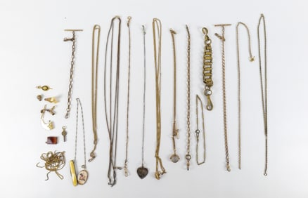 19th and 20th Century Watch Chains and More
