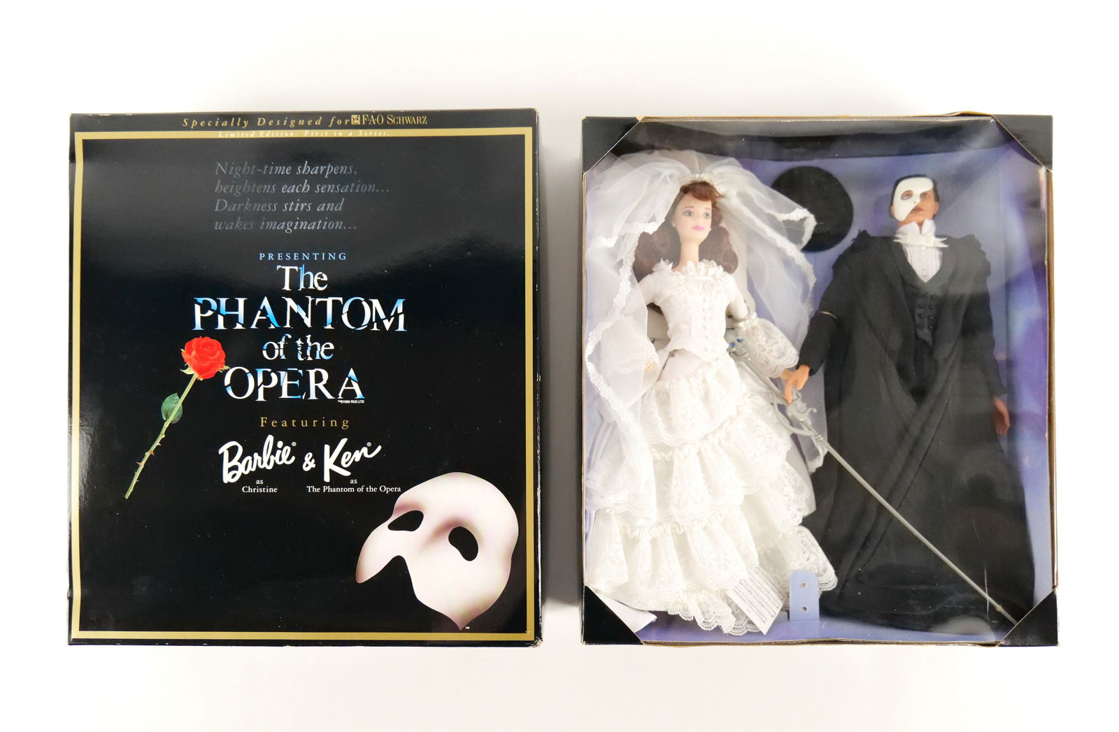Barbie and Ken Phantom of the Opera Doll Set