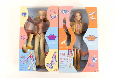 Lot of 2 Mattel My Scene Fashion Dolls: Lot of 2 Mattel My Scene Fashion Dolls. Including Barbie and Chelsea. Both new in boxes. All invoices must be paid within 24 hours of the sale. We offer multiple shipping options please read the shipp