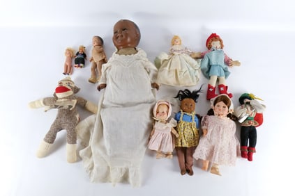 Lot of Mixed Dolls