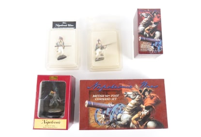 Lot of 5 Britain Military Miniatures