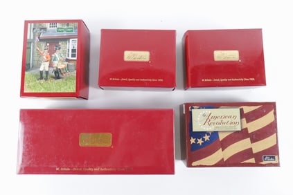 Lot of 5 Britain Military Miniature Sets