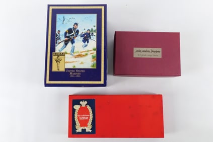 Lot of 3 Military Miniature Sets
