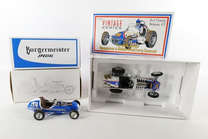 Lot of 2 GMP Vintage Series 1:18 Scale Race Cars