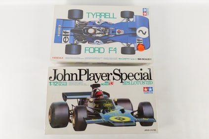 Lot of 2 Sealed Tamiya Race Car Model Kits