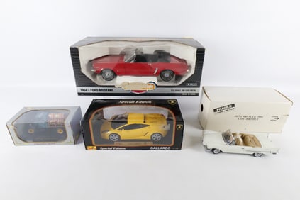 Lot of 4 Mixed Scale Diecast